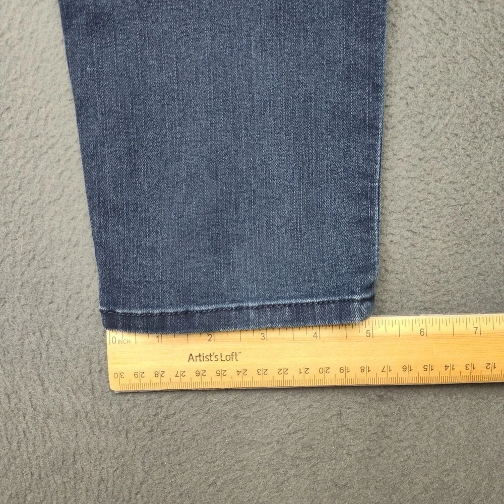 Rag Bone Jeans Womens 29 Blue Skinny Dark Wash Distressed‎ Denim Pants School